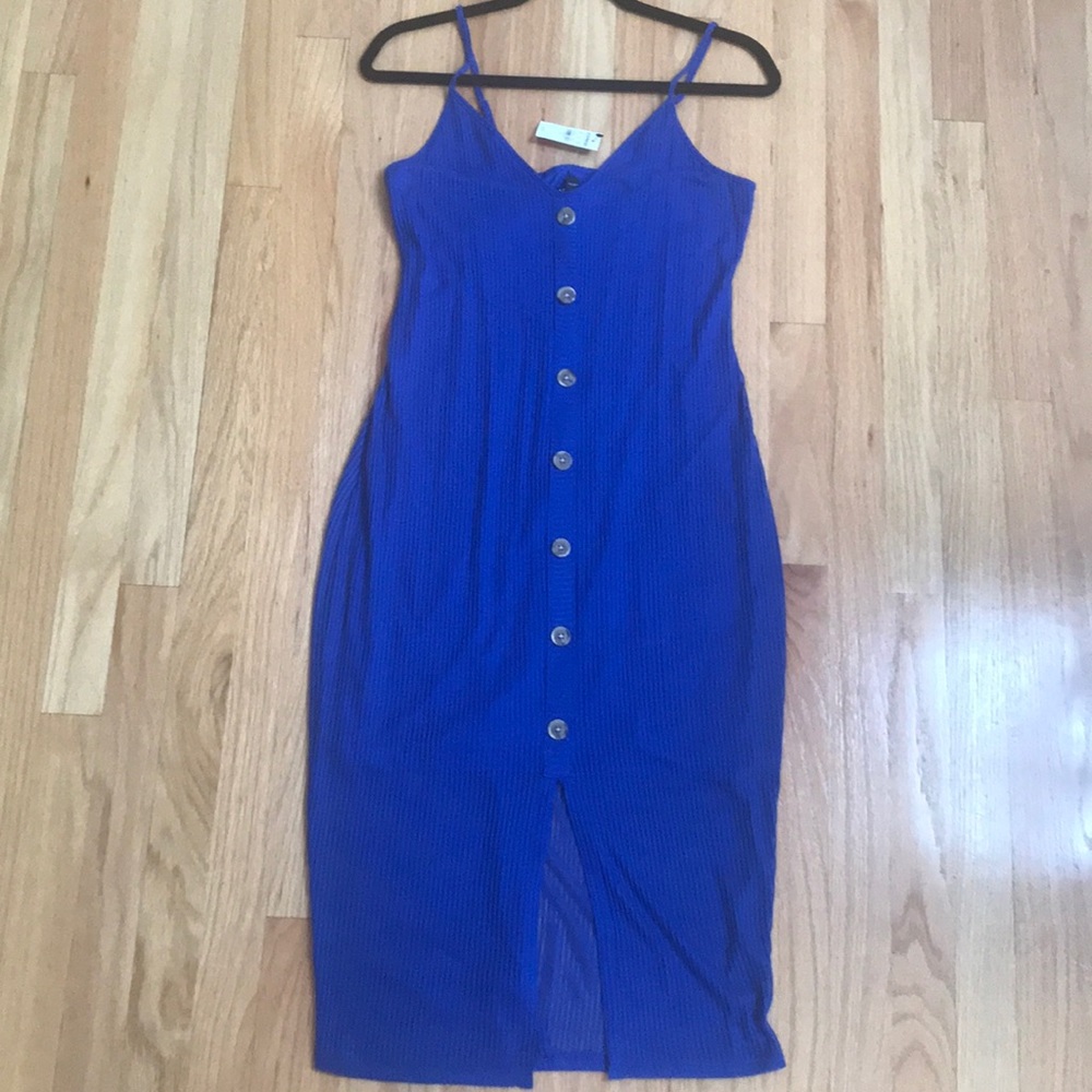 Spaghetti Strap Midi Express Dress